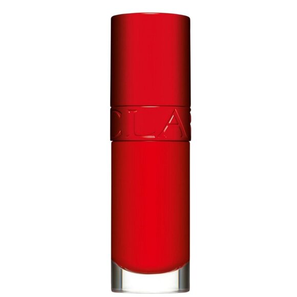 Clarins Limited Edition Hydration Lip Comfort Oil 54 Iconic Red 0.2 Oz. NEW - Picture 2 of 8